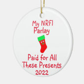 スポーツ賭博セラミックオーナメント セラミックオーナメント (左)