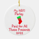 スポーツ賭博セラミックオーナメント セラミックオーナメント (裏面)