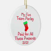 スポーツ賭博セラミックオーナメント セラミックオーナメント (右)