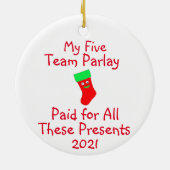 スポーツ賭博セラミックオーナメント セラミックオーナメント (裏面)