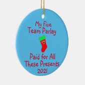 スポーツ賭博セラミックオーナメント セラミックオーナメント (右)