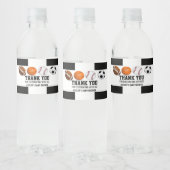 スポーツ赤ちゃんシャワーお気に入りウォーターボトルラベル ペットボトルラベル (ボトル)