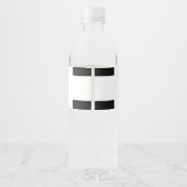 スポーツ赤ちゃんシャワーお気に入りウォーターボトルラベル ペットボトルラベル (裏面)