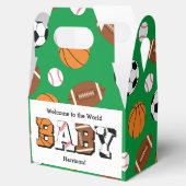スポーツ赤ちゃんシャワー男女兼用 フェイバーボックス (オープン)