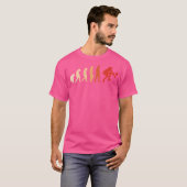スポーツ進化ビーチバレーボール Tシャツ (正面フル)