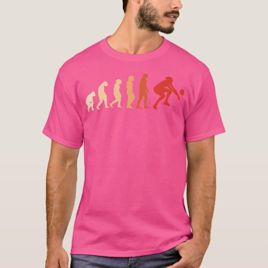 スポーツ進化ビーチバレーボール Tシャツ (正面)