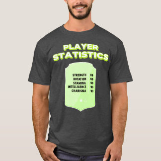 スポーツ選手の統計の友人ファミリー Tシャツ