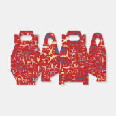 スポーツ関連シンボルの背景 フェイバーボックス (折り畳みなし)