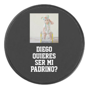 スポーツ風の教父へのプロポーザル "Quieres Ser Mi Padrino" アイスホッケーパック
