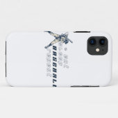 スポーツ食べ向け寝野球のリピクールート贈り物 Case-Mate iPhoneケース (裏面(横))