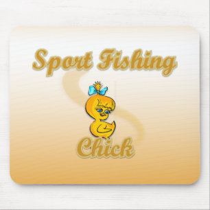 スポーツ魚釣りシック マウスパッド