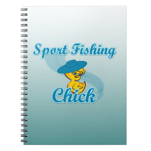 スポーツ魚釣りシック#3 ノートブック (正面)