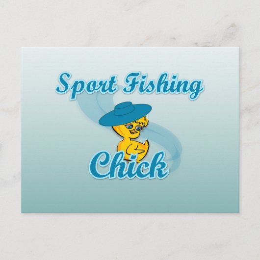 スポーツ魚釣りシック#3 ポストカード (正面)