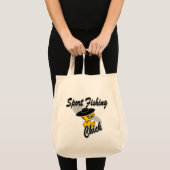 スポーツ魚釣りシック#4 トートバッグ (正面(商品))