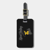 スポーツ魚釣りシック#4 ラゲッジタグ (正面縦)