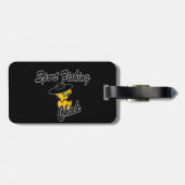 スポーツ魚釣りシック#4 ラゲッジタグ (裏面横)