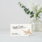 スポーツ魚釣りシャルターズマーリンビジネスカード 名刺 (スタンド正面)