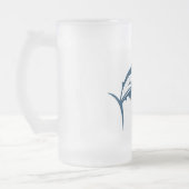 スポーツ魚釣りメカジキ フロストグラスビールジョッキ (左)