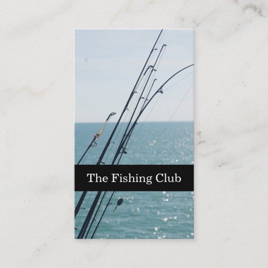 スポーツ魚釣り&タックル 名刺 (正面)