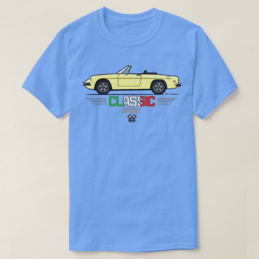 スポーツ黄色 Tシャツ (デザイン正面)