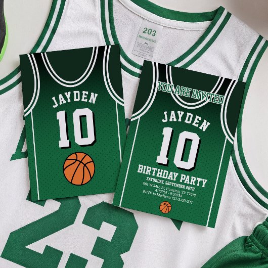 スポーツ10 バースデーパーティー招待状 招待状