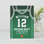 スポーツ12歳の誕生日パーティーの招待状 招待状 (スタンド正面)
