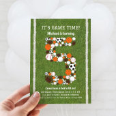 スポーツ5th誕生日パーティーへの招待 招待状