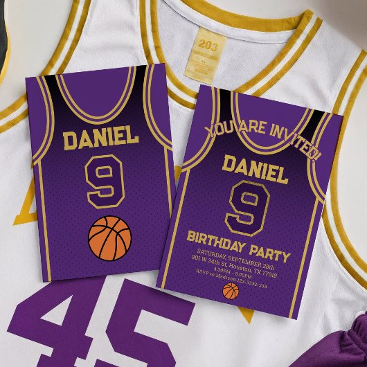 スポーツ9誕生日パーティーへの招待 招待状