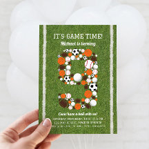 スポーツ9thバースデーパーティーへの招待