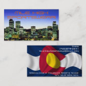 スポーツ・ウェアの名刺 名刺 (正面/裏面)