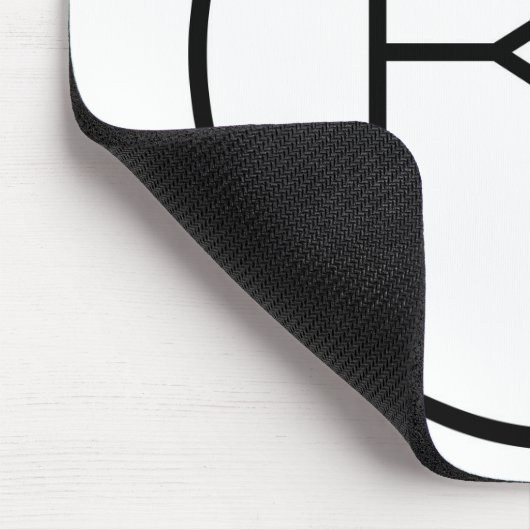 スポーツ・カーのギアのノブ、伝達転位パターン マウスパッド (コーナー)