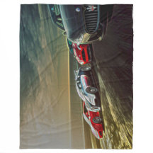 スポーツ・カーの競争のアクリルの芸術