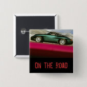 スポーツ・カー 缶バッジ (正面&裏面)