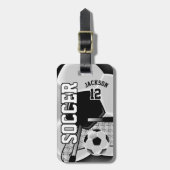 スポーツ・サッカー | DIY文字 ラゲッジタグ (正面縦)