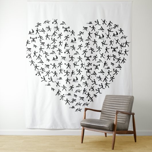 スポーツ タペストリー (インサイチュ)