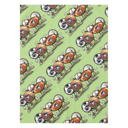 スポーツ テーブルクロス (正面)