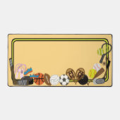 スポーツ デスクマット (正面)