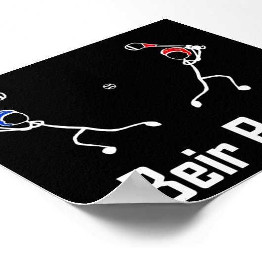 スポーツ・ハーリングのポスター付きスティックBeir Bua ポスター (角)