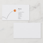 スポーツ-バスケットボール-ビジネス 名刺 (正面/裏面)