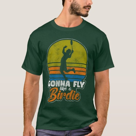 スポーツ バドミントン ボール ゲーム 友達 少年 Tシャツ (正面)