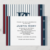 スポーツ バー ミツバ祭 招待 野球 招待状 (正面/裏面)