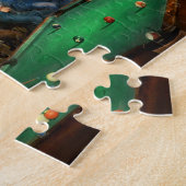 スポーツ-プール-プールのハッスル1941年 ジグソーパズル (側面)