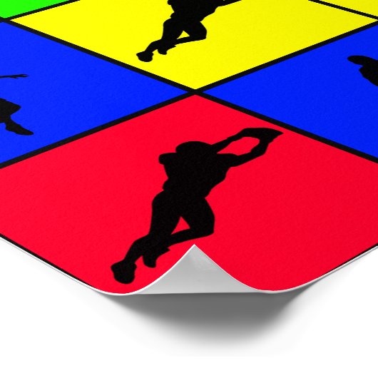 スポーツ ポスター (角)