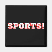 スポーツ マグネット (正面)