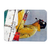 スポーツ マグネット (横)