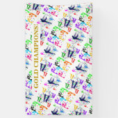 スポーツ 横断幕 (縦)