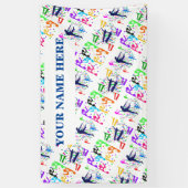 スポーツ 横断幕 (縦)