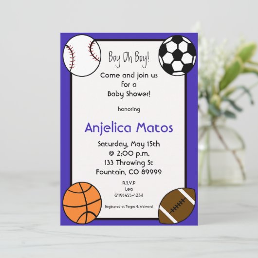 スポーツ、男の子ああ! 、名誉を与えて、…私達を結合します来て下さい 招待状 (スタンド正面)