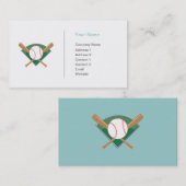 スポーツ-野球-ビジネス 名刺 (正面/裏面)