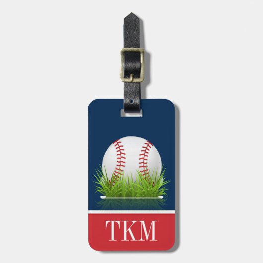 スポーツ – 野球 ラゲッジタグ (正面縦)